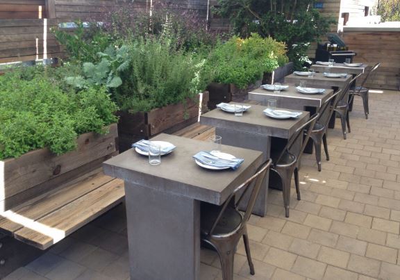 Outdoor Restaurant Seating