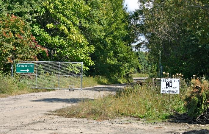 Image of the City's Compost Site