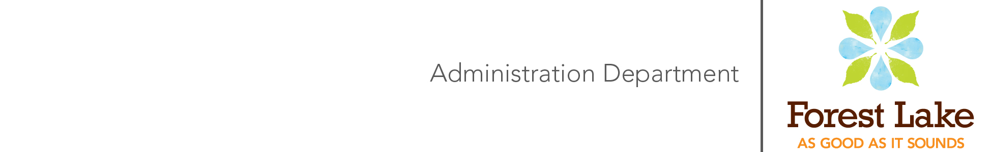 administration header